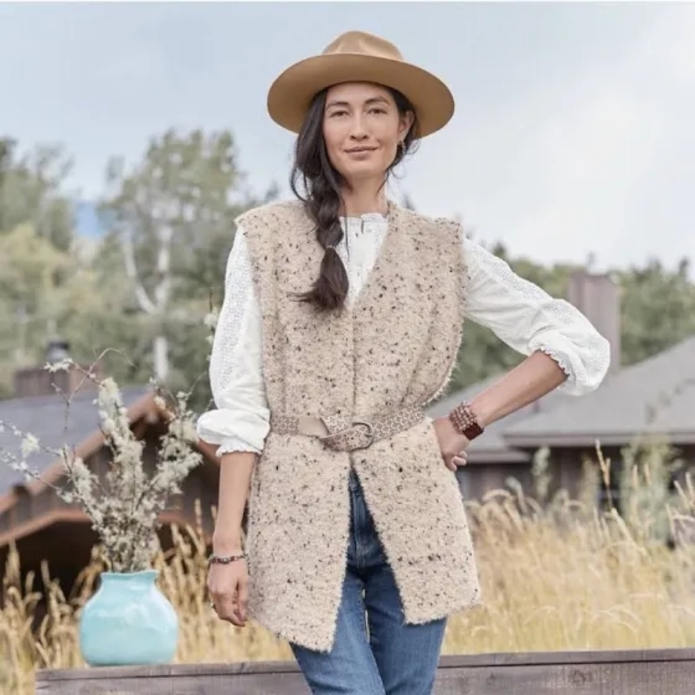 Sundance Natural Sweater Vest | Coastal Secrets  Vest